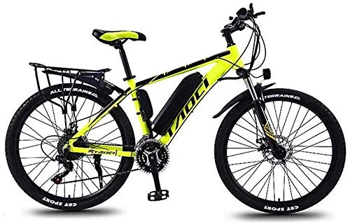 Electric Mountain Bike : Electric Bike Electric Mountain Bike Adult 26 Inch Electric Mountain Bikes, 36V Lithium Battery Aluminum Alloy Frame, Multi-Function LCD Display Electric Bicycle, 30 Speed for the jungle trails, the s