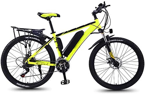 Electric Mountain Bike : Electric Bike Electric Mountain Bike Electric Bicycle Adult Mountain Bike 36v 13ah Lithium-ion Battery 350w Motor 27 Speed Shifter Led Display 35km / h Portable Bicycle for Adults Men Women for the jung