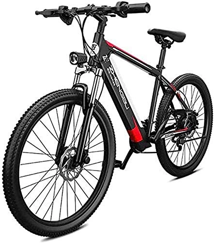 Electric Mountain Bike : Electric Bike Electric Mountain Bike Electric Snow Bike, 26" 400W Aluminum Alloy Foldable Electric Bikes Instrument Central LCD Instrument with USB Function for Mens Outdoor Cycling Travel Work Out An