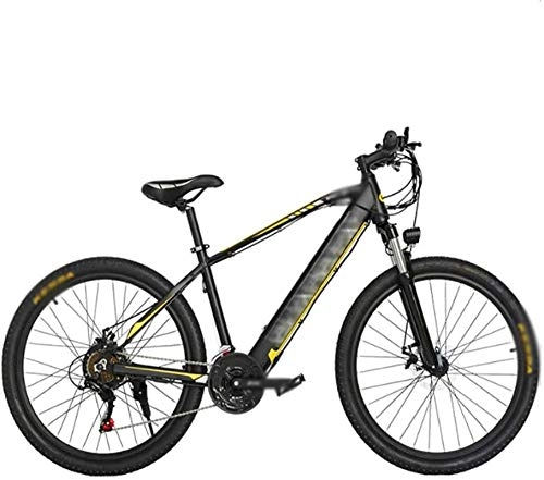 Electric Mountain Bike : Electric Bike Electric Mountain Bike Electric Snow Bike, 27.5 inch Electric Bikes, Hidden lithium battery Variable speed 48V10A Boost Bike Bicycle Men Women Lithium Battery Beach Cruiser for Adults (Co