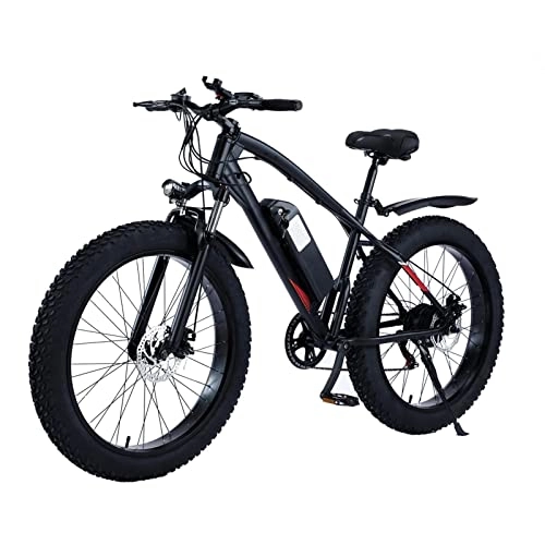 Electric Mountain Bike : Electric Bike for Adults 25MPH Fat Tire 48V 14.5Ah 750W Mountain Bicycle Bike 26 ”4.0 Fat Tires E-Bike