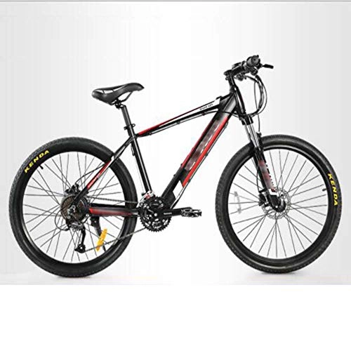 Electric Mountain Bike : Electric Bikes Bicycle 26 Inch Tires, Variable Speed Mountain Bikes 27 Speed Suspension Fork Bike Outdoor Cycling, Black