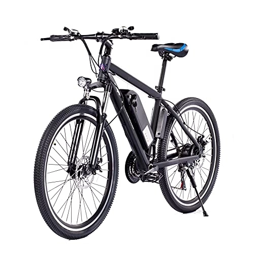 Electric Mountain Bike : Electric Mountain Bicycle Electric Bike Adults 26 inch Mountain E-bike 250W Electric Bicycle, 25km / h Adults Ebike with Removable 48V 8.7A Battery, Professional 21 Speed Gears