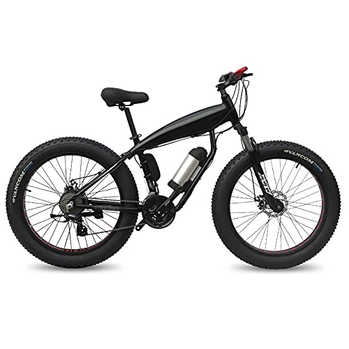 Electric Mountain Bike : Electric Mountain Bike 26" Fat Tire E-Bike 250W Motor 25 kph 7-Speed Full Suspension Removable 36V 10Ah Lithium Battery Dual Disc Brake Electric Bicycle for Beach Cruiser