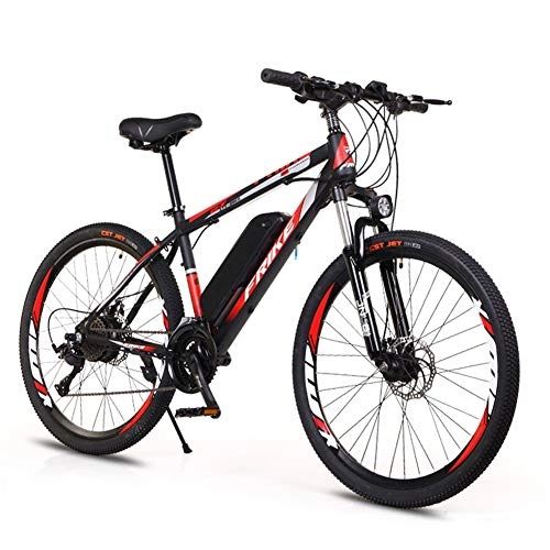 Electric Mountain Bike : Electric Mountain Bike 26'' With Removable Large Capacity Lithium-Ion Battery Electric Bike 27Speed Gear And Three Working Modes Both Men And Women Can Ride