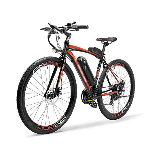 Electric Mountain Bike : Electric Mountain Bike, 36v / 20ah / 300W High-Efficiency Lithium Battery-Range Of Mileage 90-100km-High Carbon Steel 26-Inch Electric Bicycle, Disc Brake, Charging Time 5~7 Hours