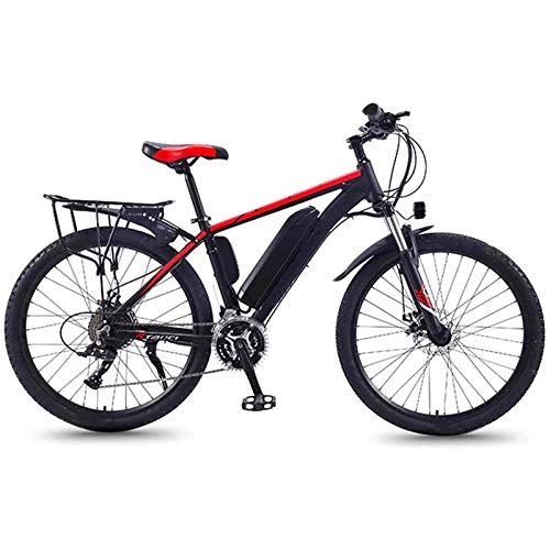 Electric Mountain Bike : Electric Mountain Bike, Electric Bike for Adult 26'' Mountain Electric Bicycle Ebike Aluminum Alloy 36v Removable Lithium Battery 250w Powerful Motor 27 Speed Portable Bicycle Suitable for Outdoor Fit
