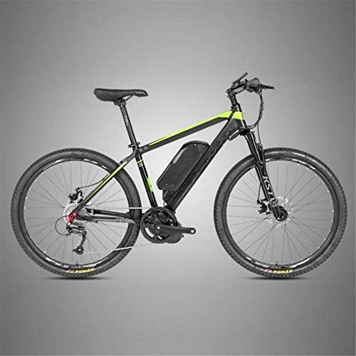 Electric Mountain Bike : Electric Mountain Bike, Electric Bikes for Adults 350W 48V 10AH Lithium Battery E5 Aluminum Alloy Frame, E-Bike with 9-Speed Professional Transmission for Outdoor Cycling Work Out Electric Powerful Bi