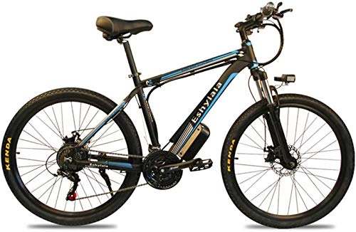Electric Mountain Bike : Electric Snow Bike, 26 Inch 48V Mountain Electric Bikes for Adult 350W Cruise Control Urban Commuting Electric Bicycle Removable Lithium Battery Three Working Modes Lithium Battery Beach Cruiser for A