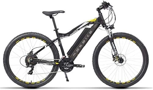Electric Mountain Bike : Electric Snow Bike, Electric Bikes For Adult, Aluminum Alloy Ebikes Bicycles All Terrain, 27.5" 48V 400W 13Ah Removable Lithium-Ion Battery Mountain Ebike For Mens Lithium Battery Beach Cruiser for Adu