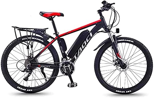Electric Mountain Bike : Electric Snow Bike, Electric Mountain Bike 26" 30 Speed Ebikes for Adults, 350W 13Ah Large Capacity Lithium-Ion Battery Commute E-Bicycle MTB for Men Lithium Battery Beach Cruiser for Adults