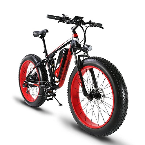 Electric Mountain Bike : Extrbici Electric Bicycle 48V 13A With USB Charging Port LG Lithium Battery 1000W 48V High-speed Motor Hydraulic Disc Brake Delivery From UK Warehouse XF800