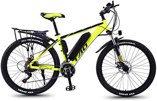 Electric Mountain Bike : Fangfang Electric Bikes, 26 in Electric Bike 350W Aluminum Alloy Mountain E-Bike with Automatic Power Off Brake and 3 Working Modes 36V Lithium Battery High Speed Bicycle for Adults, E-Bike