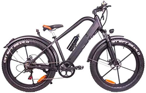 Electric Mountain Bike : Fangfang Electric Bikes, 26 inch Electric Bikes Bicycle, Aluminum alloy frame Variable speed Off-road Bikes 4.0 wide tire LCD display Bike Outdoor Cycling, E-Bike