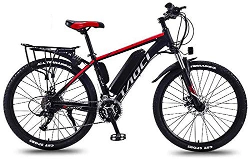 Electric Mountain Bike : Fangfang Electric Bikes, Adult 26 Inch Electric Mountain Bikes, 36V Lithium Battery Aluminum Alloy Frame, With Multi-Function LCD Display 5-gear Assist Electric Bicycle, E-Bike (Color : A, Size : 8AH)