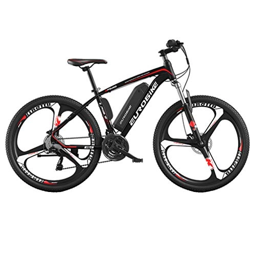 Electric Mountain Bike : FFF-HAT 26-inch Lithium Battery Electric Off-road Variable Speed Aluminum Alloy Mountain Bike Electric Bicycle 27-speed Gear Supports Three Working Modes