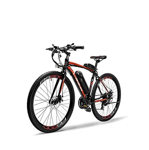 Electric Mountain Bike : GASLIKE Adult 26 Inch Electric Mountain Bike, 300W36V Removable Lithium Battery Electric Bicycle, 21 Speed, With LCD Display Instrument, B, 20AH