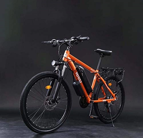 Electric Mountain Bike : GASLIKE Adult 26 Inch Electric Mountain Bike, 36V Lithium Battery Aluminum Alloy Electric Bicycle, LCD Display Anti-Theft Device 24 speed, B, 10AH