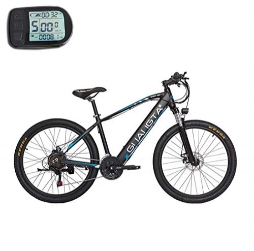 Electric Mountain Bike : GASLIKE Adult 27.5 Inch Electric Mountain Bike, 48V Lithium Battery, Aviation High-Strength Aluminum Alloy Offroad Electric Bicycle, 21 Speed, B, 60KM
