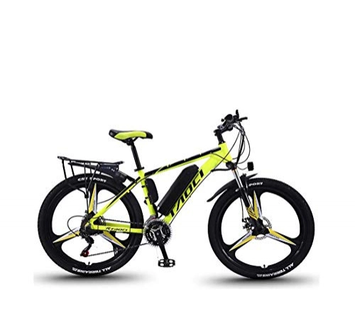 Electric Mountain Bike : GASLIKE Adult Electric Mountain Bikes, 36V Lithium Battery Aluminum Alloy, Multi-Function LCD Display 26 Inch Electric Bicycle, 30 Speed, C, 10AH