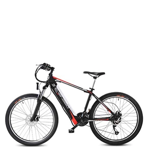 Electric Mountain Bike : GBX Adult E-Bike, Adult Mountain Bike, 48V 10Ah Lithium Battery, 400W Teenage Student Bikes, 27 Speed Off-Road Bicycle, 26 inch Wheels, a