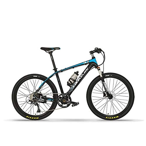 Electric Mountain Bike : H&G 26'' Electric Bikes for Adult, E-bike 6 Speeds Shift 240W 36V7A Battery Electric Mountain Bike Range Of Mileage 90km-High Carbon Steel, blue
