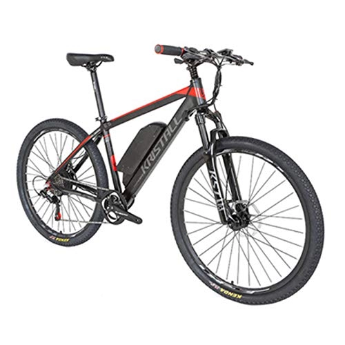 Electric Mountain Bike : HANYF 26-Inch Electric City Bike, Detachable 36V10A Lithium Battery Pack / 35 Miles of Range / Professional 8-Speed Gear / Dual Disc Brake Alloy Adult Electric Bicycle