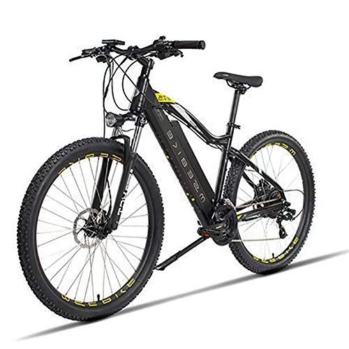 Electric Mountain Bike : HAOYF 27.5 Inch 48V Mountain Electric Bikes for Adult 400W Urban Commuting Electric Bicycle Removable Lithium Battery, Shimano 21-Speed Gear Shifts