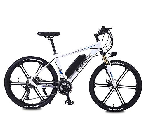 Electric Mountain Bike : HJCC Electric Mountain Bike, 26-Inch Aluminum Alloy Electric Car 36V Lithium Battery, Adult Speed-Assisted Bicycle, 10AH Endurance 35 Kilometers