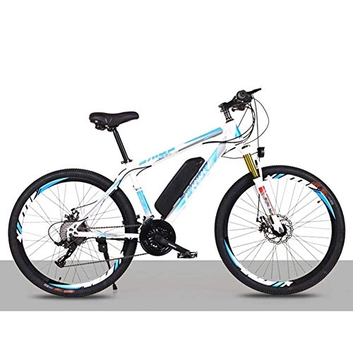 Electric Mountain Bike : HLeoz Electric Bicycle, 26'' Electric Mountain Bike with Removable Large Capacity Lithium-Ion Battery (36V 250W) for Adult Female / Male and Three Working Modes, D, UK