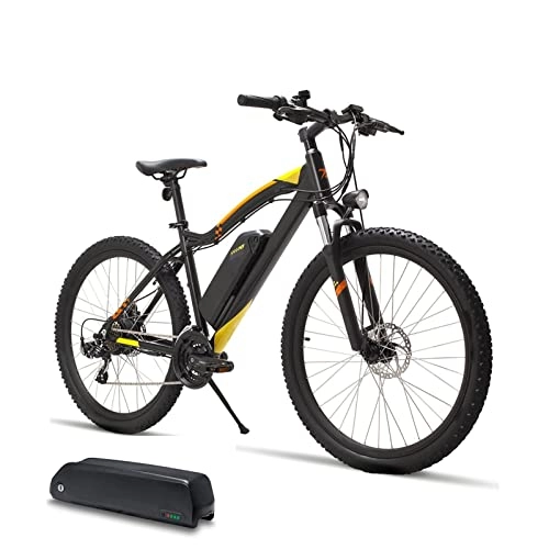 Electric Mountain Bike : HMEI EBike Electric Bike For Adults 400w Mountain Electric Bicycle 27.5 Inch Tire E Bike, 48V13AH Lithium Battery Electric Bicycle up to 31MPH, 21 Speed Gears (Color : Plus a 13Ah battery)
