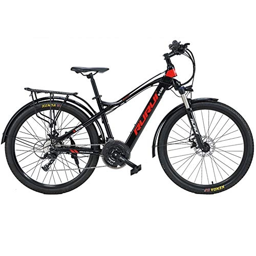 Electric Mountain Bike : HOUSEHOLD 27.5 Inch Adult Electric Bicycle, Variable Speed Cross-country Power Bicycle, 3 Driving Modes, Lithium Battery Mountain Bike, Carrying Capacity 150KG