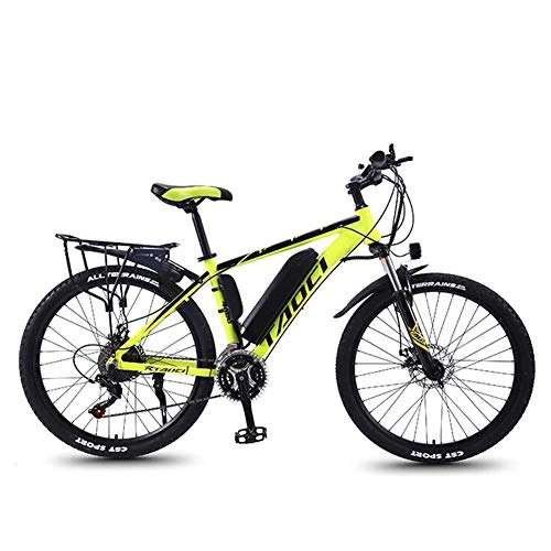Electric Mountain Bike : HSART 26" Electric Bike for Adult, 350W Mountain Ebikes Large Capacity Lithium-Ion Battery (36V 10Ah), LCD Meter, Professional 27 Speeds E-Bicycle MTB for Men And Women - 3 Working Modes