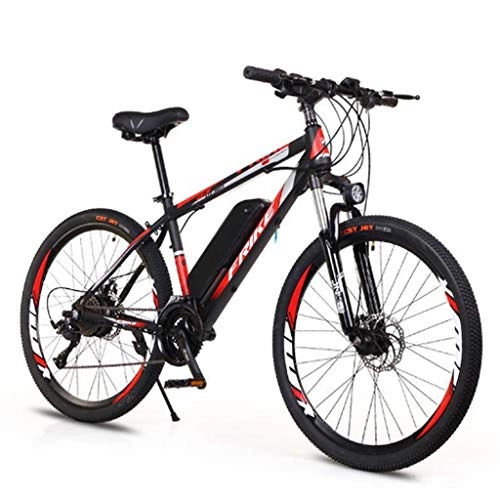 Electric Mountain Bike : HUO FEI NIAO 250W Electric Bike Adult Electric Mountain Bike, 26" Electric Bicycle, with Removable 8AH / 10AH Lithium-Ion Battery, Professional 21 / 27 Speed Gears (Size : 27-speed)