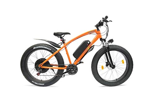 Electric Mountain Bike : Hurrecane Electric Fat Tyre Mountain Bike 1500w 48v 26x4.0 2yr Warranty