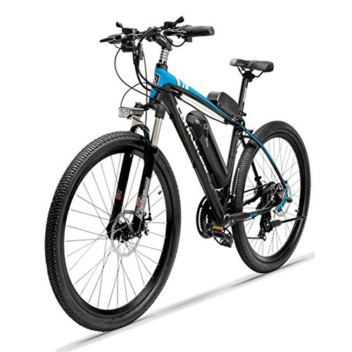 Electric Mountain Bike : HWOEK Electric Mountain Bike for Men, 26'' City Bike 250W 36V 10Ah Removable Large Capacity Lithium-Ion Battery 21 Speed Gear