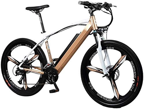 Electric Mountain Bike : KKKLLL Electric Car Bicycle 48V Lithium Battery Car Men and Women Mountain Bike Aluminum Alloy One Wheel Power Battery Car Speed 90 Km