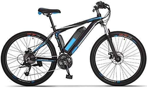 Electric Mountain Bike : KKKLLL Mountain Bike Electric Bicycle Student Bicycle Off-Road Damping Lithium Battery Battery Car 26 Inch 27 Speed