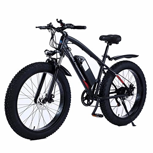 Electric Mountain Bike : KXY Electric Bike, Electric Mountain Bike, Sports Bike for Adults, 7 Gears, Removable Lithium Battery, Max Load 200 Kg, Free Tool Kit (local Delivery)