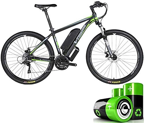 Electric Mountain Bike : LAZNG Electric mountain bike, 36V10AH lithium battery hybrid bicycle, Electric bicycle lithium battery electric power assisted off-road variable speed battery mountain bike