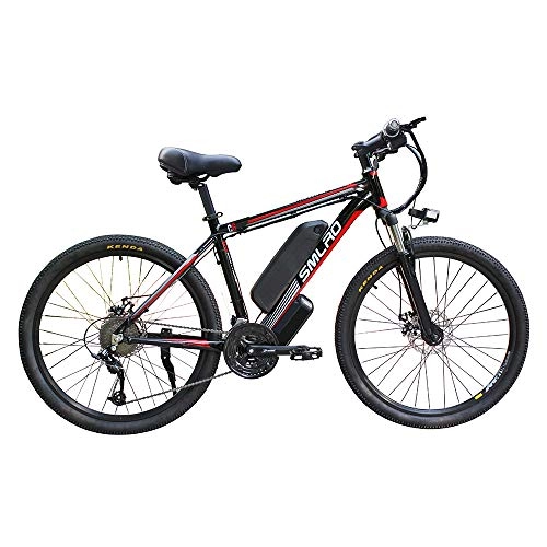 Electric Mountain Bike : LCPP 26" Electric Mountain Bike 21S Male Female Lithium Electric Mountain Bike CE Approved 500W / 48V / 13AH Lithium Battery Can Travel 70Km