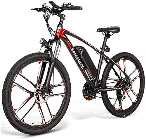 Electric Mountain Bike : Leifeng Tower High-speed Electric Mountain Bike 26" 48V 350W 8Ah Removable Lithium-Ion Battery Electric Bikes for Adult Disc Brakes Load Capacity 100 Kg