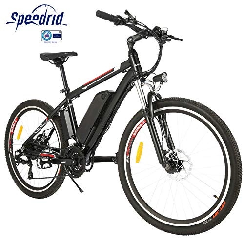 Electric Mountain Bike : LP-LLL Electric bicycles-36V 8Ah / 12.5Ah lithium battery with 20 / 26 inch electric bike, 250W stable brushless motor and professional gear electric bike