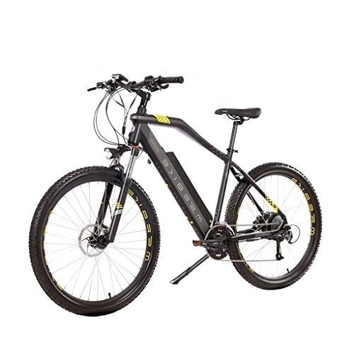 Electric Mountain Bike : LYRWISHLY 27.5" Electric Mountain Bike, 400W Brushless Motor, Removable 624Wh 48V / 13Ah Lithium Battery, Shimano 7-Speed, Suspension Fork, Tektro Dual Disc Brakes (Size : Shimano 21)