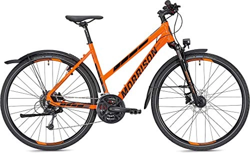 Electric Mountain Bike : Morrison X 3.0 Trapeze Orange / Black 50 cm