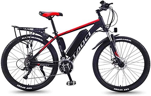 Electric Mountain Bike : MQJ Ebikes Electric Mountain Bike, 35V350W Motor, 13Ah Lithium Battery Assisted Endurance 70-90Km, Lec Display / Led Headlights, Adult Male and Female Electric Bicycles