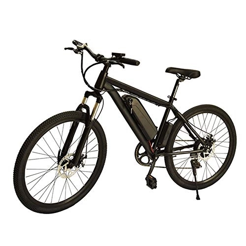 Electric Mountain Bike : MYRCLMY Mountain Electric Bicycle, 26 Inches, 250W Adult Outdoor City Mobility Bicycle Lithium Battery High Carbon Steel Integrated Mountain Bike 30-45 Kilometers Mileage