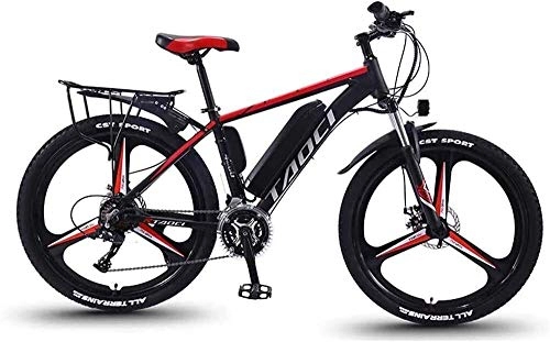 Electric Mountain Bike : PARTAS Sightseeing / Commuting Tool - Adult Electric Bicycle Aluminum Alloy 26" 36V 350W 13Ah Detachable Lithium Ion Battery Bicycle Ebike Smart Mountain Ebike (Size : 10AH)