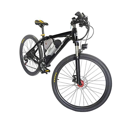 Electric Mountain Bike : PXQ Electric Mountain Bike 26 inch 7 Speeds E-bike 36V 250W Citybike Commuter Bicycle with Dual Disc Brakes and Suspension Shock Absorber Fork