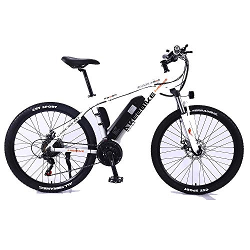 Electric Mountain Bike : QDWRF Electric Bike E Bike 26 Inch Tire Electric Bike Ebike with 36V 8Ah / 10Ah / 13AH Lithium Battery, 350W Stable Brushless Motor and 27 Gear 8AH